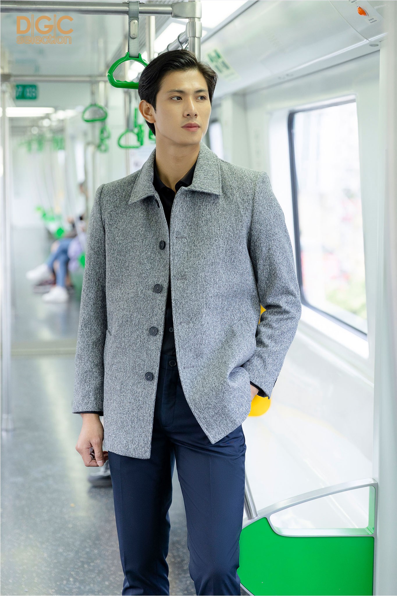 Ảnh của Áo măng tô 2 lớp dáng lửng